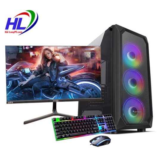 Bộ PC core i5-12400F |16G| SSD 256| GTX 1660| Màn Hình 24 inh